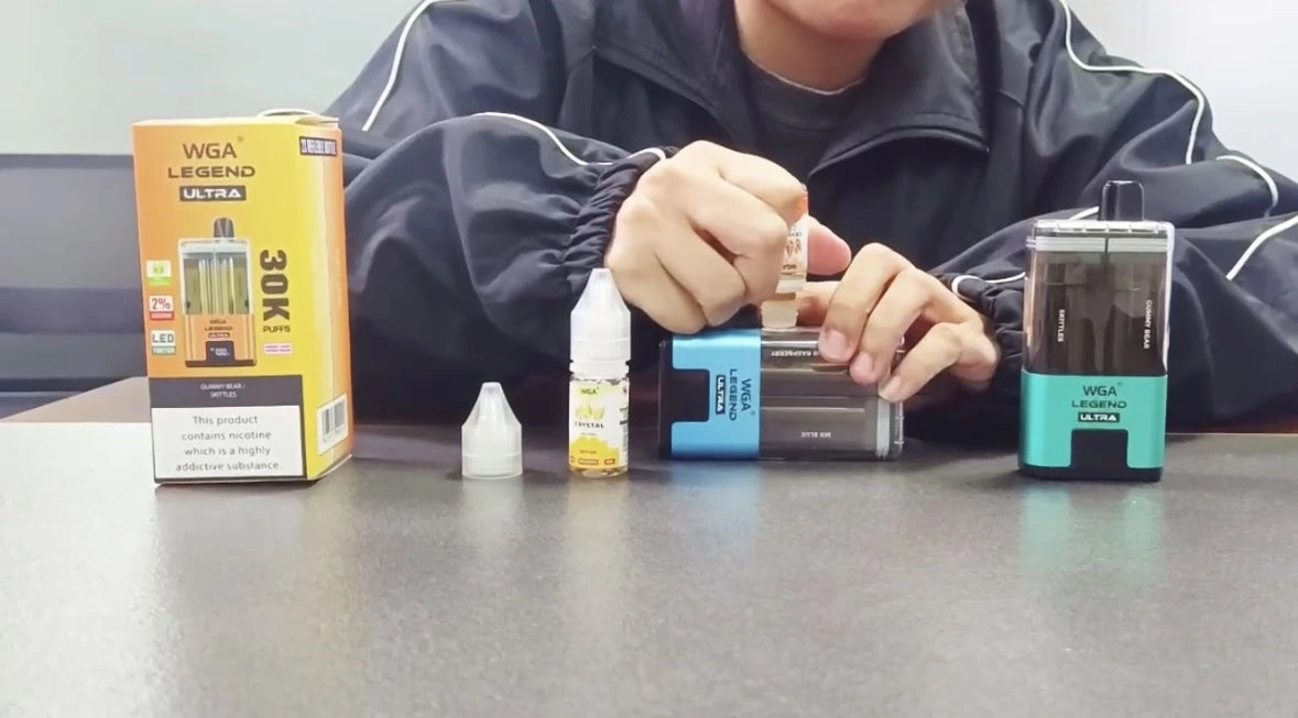 PUFF 30000 WGA LEGEND ULTRA Liquide Ricaricabile - Gummies Bear & Skittles