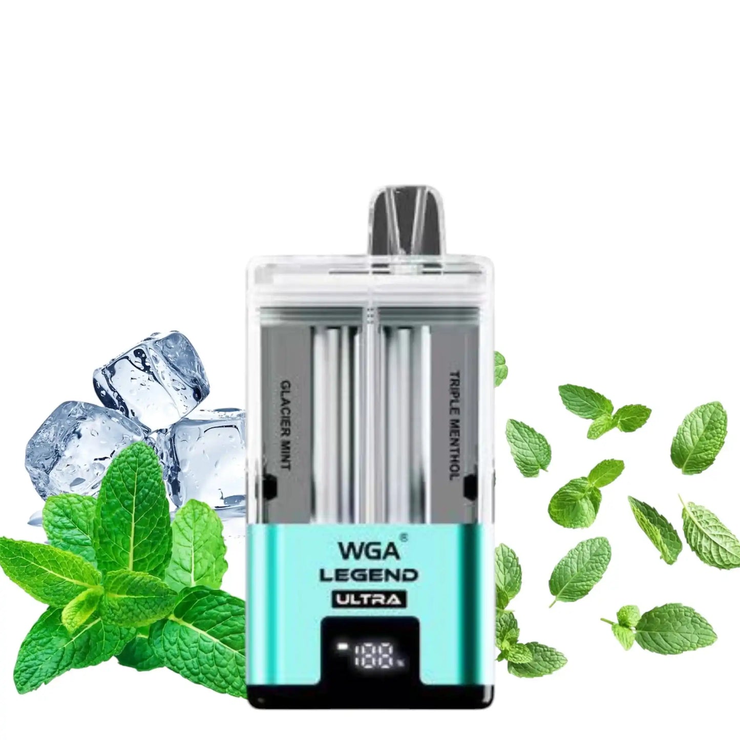 PUFF 30000 WGA LEGEND ULTRA Rechargeable Liquide - Menthe Ice & Triple Menthol