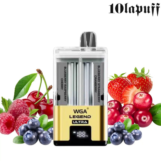 Puff 30000 WGA ULTRA LEGEND - Blueberry Raspberry Cherry & Blueberry Strawberry Cranberry