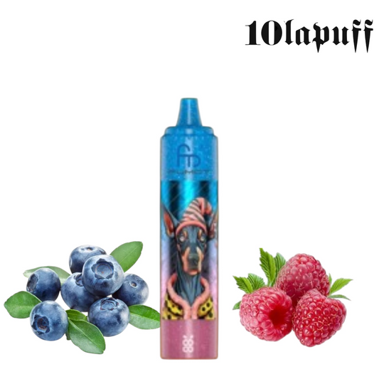 Puff 32000 Doberman Fumot Rechargeable - Blueberry Raspberry