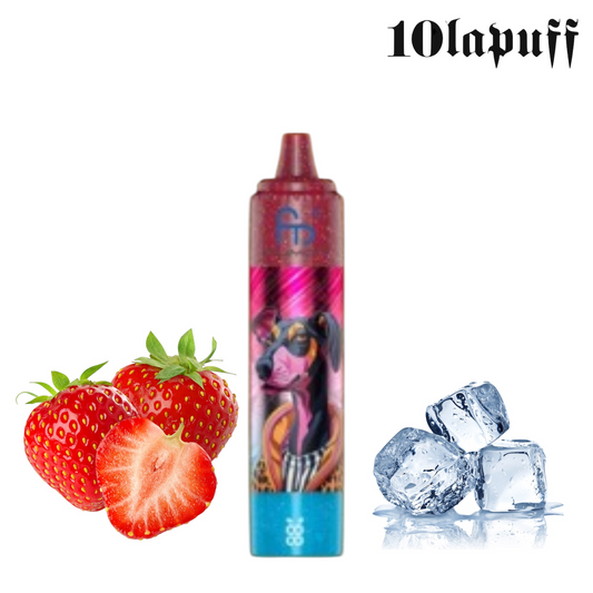 Puff 32000 Doberman Fumot Rechargeable - Iced Strawberry
