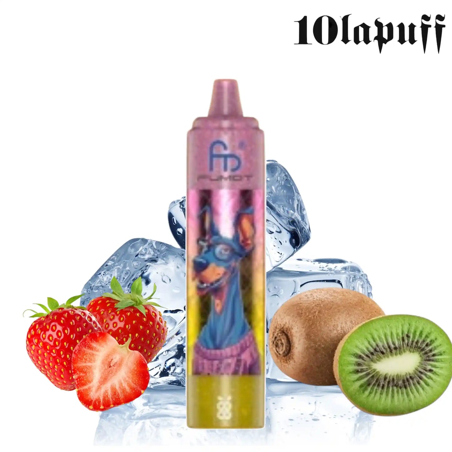 Puff 32000 Doberman Fumot Rechargeable - Fraise Kiwi Ice