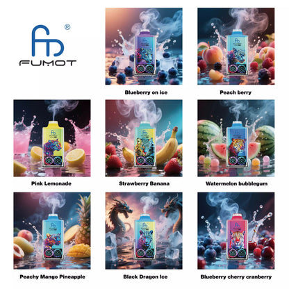 PUFF 40000 LEOPARD RANDM - 16 profumi