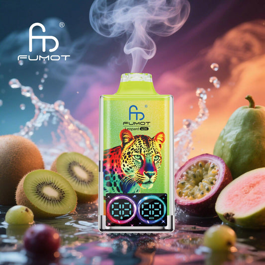 PUFF 40000 LEOPARD FUMOT - Kiwi Frucht Passion Guave