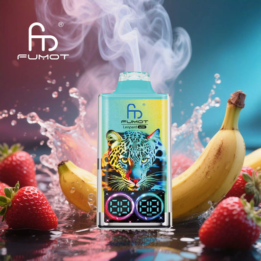 PUFF 40000 LEOPARD FUMOT - Erdbeer Banane