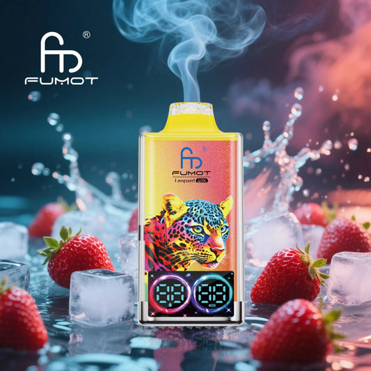 PUFF 40000 LEOPARD FUMOT - Erdbeer Eis