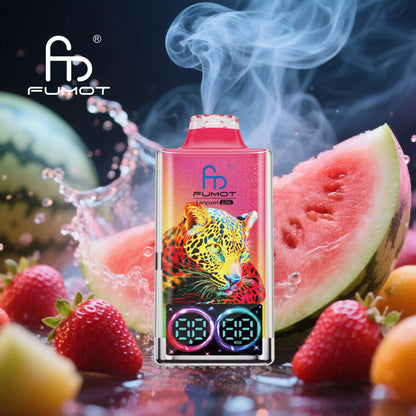 PUFF 40000 LEOPARD FUMOT - Jordgubb Vattenmelon