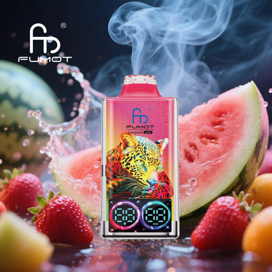 PUFF 40000 LEOPARD FUMOT - Erdbeer Wassermelone