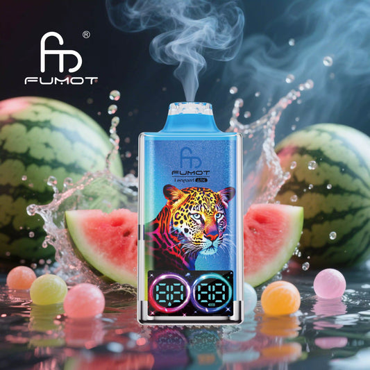 PUFF 40000 LEOPARD FUMOT - Wassermelonen-Kaugummi