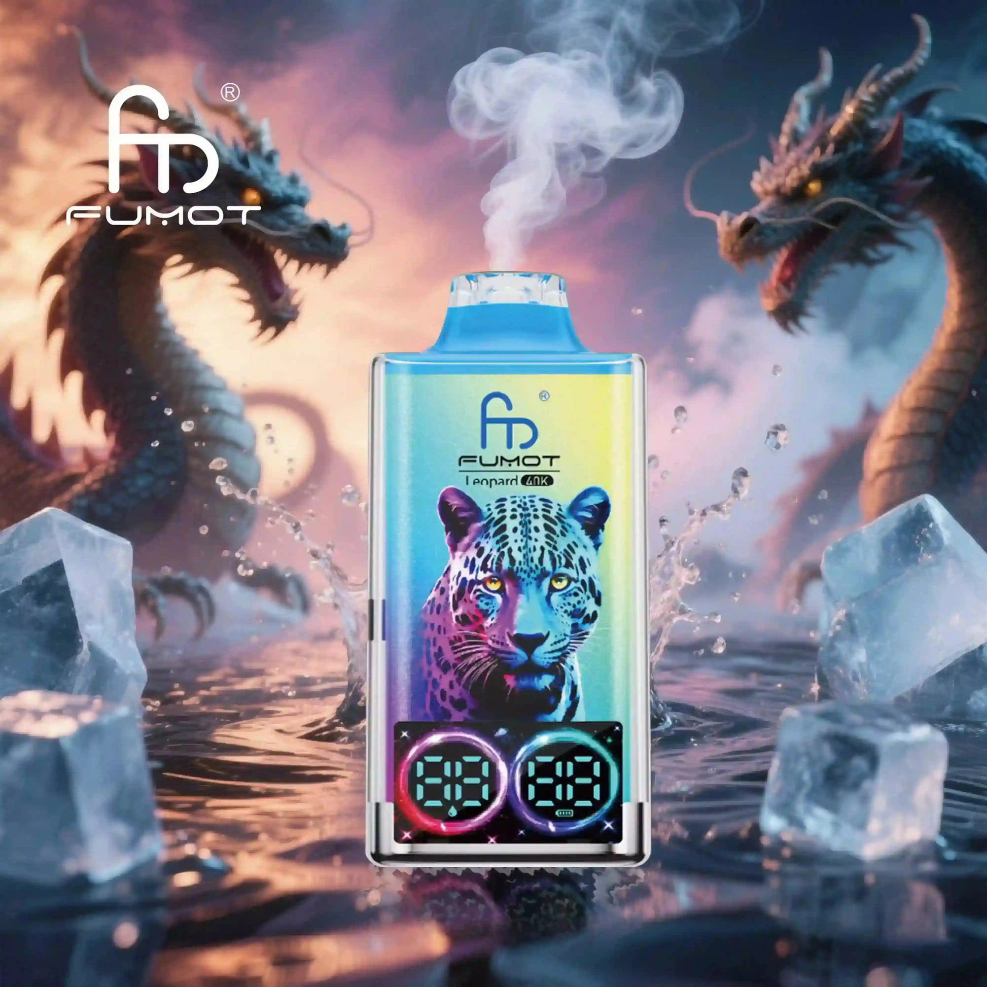 Puff 40000 Black Dragon Ice - 40K Puffs, 2% Nicotine, Perfect Hit... 10lapuff Puff 40000 Black Dragon Ice - 40K Puffs, 2% Nicotine, Perfect Hit... 10lapuff