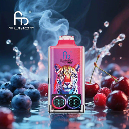 PUFF 40000 LEOPARD FUMOT - Blueberry Cherry Cranberry