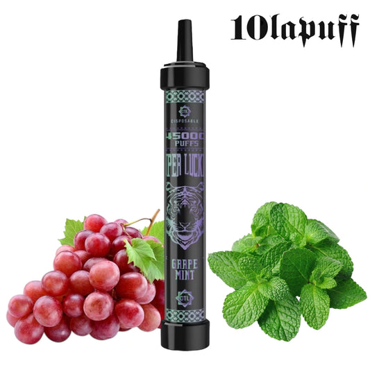 PUFF 45000 Super Luckee - Menthe Raisin - 2% Nicotine