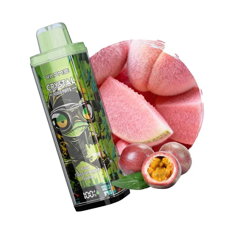 PUFF 48000 VAPME CRYSTAL - 20 Flavors