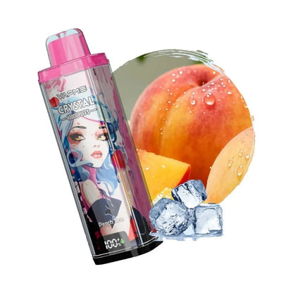 VAPME Crystal 48000 Peach Ice – Pêche Glacée