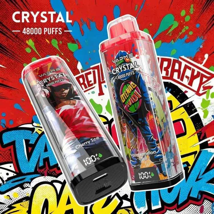 VAPME Crystal 48000 Sigaretta Elettronica Monouso 48K - 20 Gusti | Consegna Veloce UE 10lapuff VAPME Crystal 48000 Sigaretta Elettronica Monouso 48K - 20 Gusti | Consegna Veloce UE 10lapuff