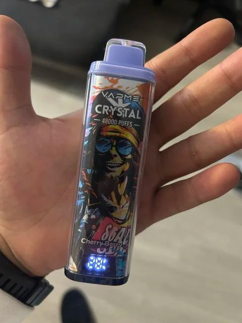 VAPME Crystal 48000 Energy Drink Puff Rechargeable MTL 10lapuff VAPME Crystal 48000 Energy Drink Puff Rechargeable MTL 10lapuff
