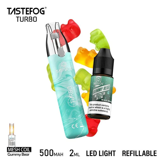 PUFF 5000 TASTEFOG Rechargeable Liquide - Gummies Bear