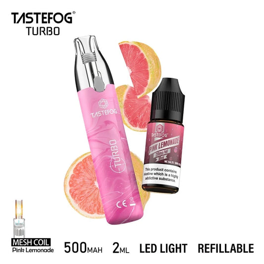 PUFF 5000 TASTEFOG Rechargeable Liquide - Pink Limonade