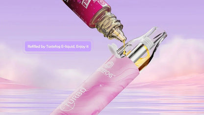 PUFF 5000 TASTEFOG wiederaufladbare Flüssigkeit - Lush Ice