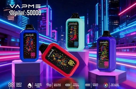 PUFF 50000 VAPME DIGITAL - 10 Perfumes