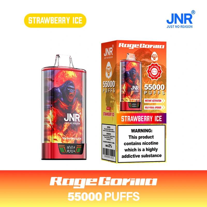 Puff 55000 JNR RAGE GORILLA - 20 Saveurs Exceptionnelles