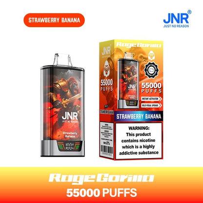 Puff 55000 JNR RAGE GORILLA - 20 Saveurs Exceptionnelles
