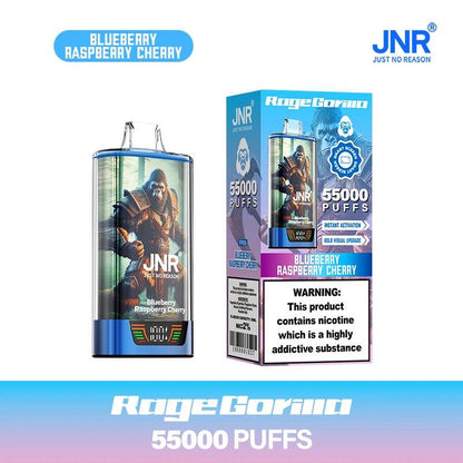 Puff 55000 JNR RAGE GORILLA - 20 Saveurs Exceptionnelles