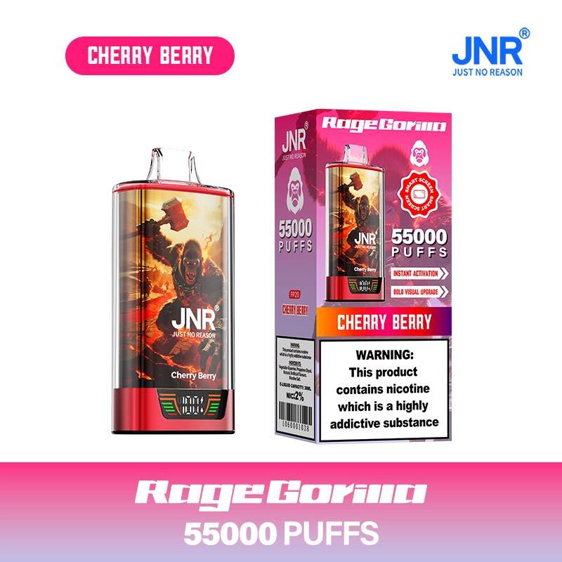 Puff 55000 JNR RAGE GORILLA - 20 Saveurs Exceptionnelles