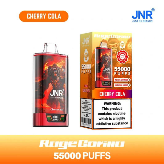 PUFF 55000 JNR RAGE GORILLA - Cherry Cola
