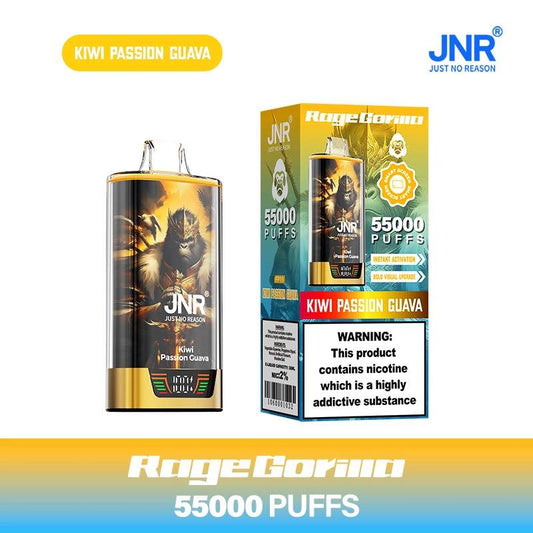 PUFF 55000 JNR RAGE GORILLA - Kiwi passion goyave