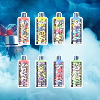 PUFF 60000 RAZZBAR - 16 Parfums