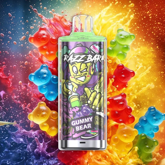 Razzbar 60K Gummy Bear – Fruitige snoepjes