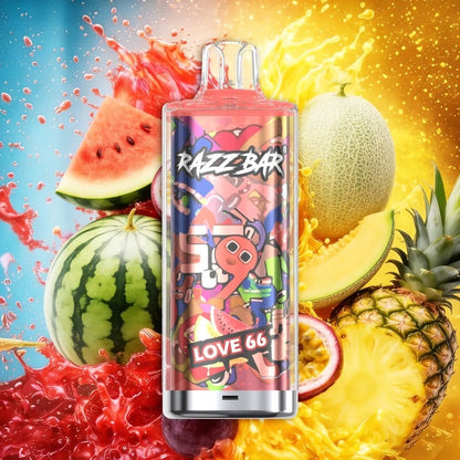 Razzbar 60K Love 66 – Frugtagtig Smag