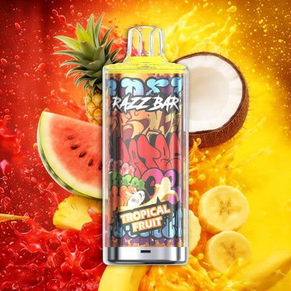 Razzbar 60K Tropical Fruit – Blanding af Eksotiske Frugter