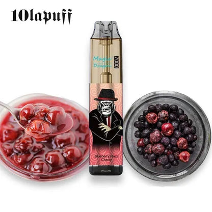 PUFF 7000 Magic Dragon - Blueberry razz Cherry -