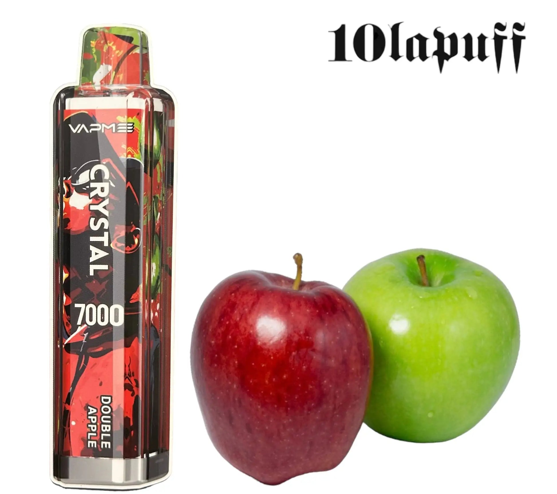 double apple vape price PUFF 7000 VAPME crystal - Double Apple