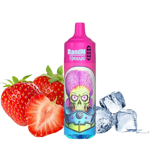 PUFF 9000 TORNADO RandM - Fragola ghiacciata