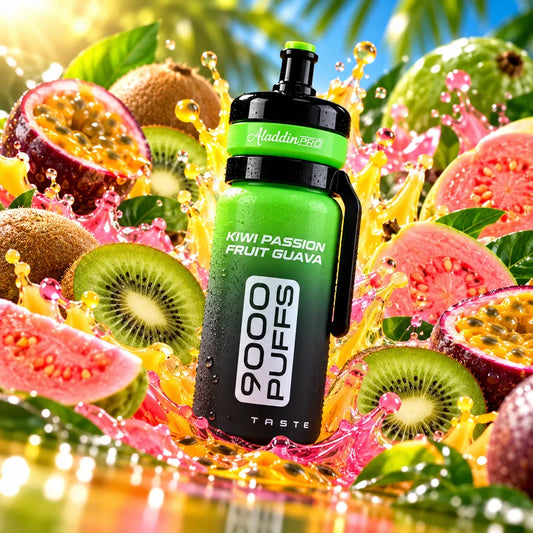 Puff 9000 Aladdin Pro – Kiwi Passion Fruit Guava