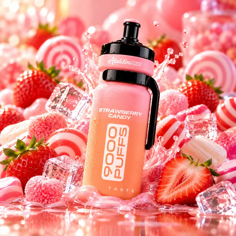 Puff 9000 Aladdin Pro – Strawberry Candy
