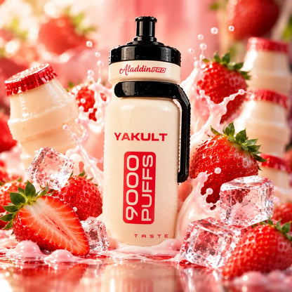 Puff 9000 Aladdin Pro – Strawberry Yakult