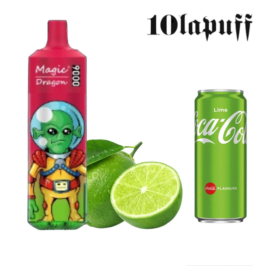 PUFF 9000 Magic Dragon - Cola Lime - 10lapuff