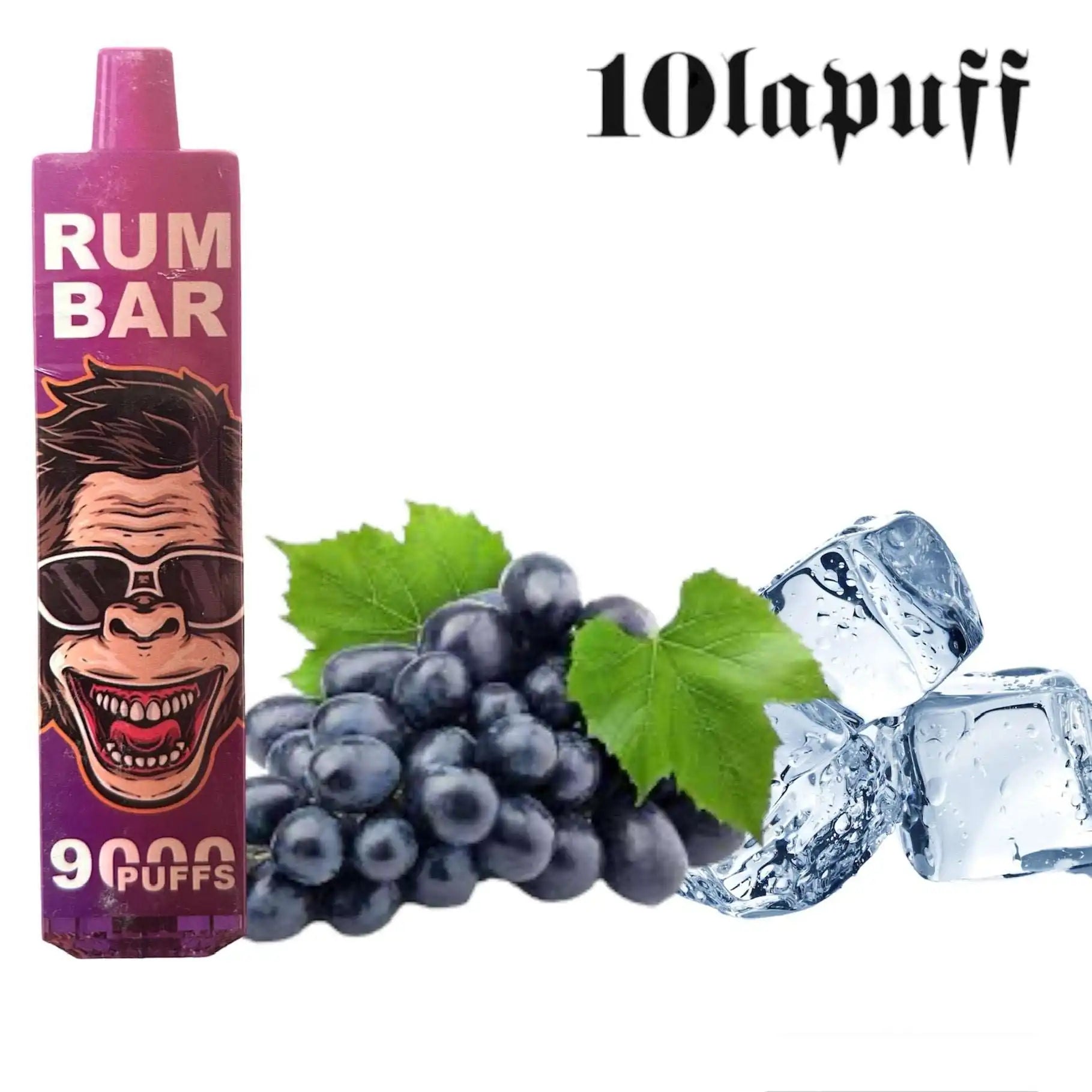 PUFF 9000 RUM BAR - 11 parfums -
