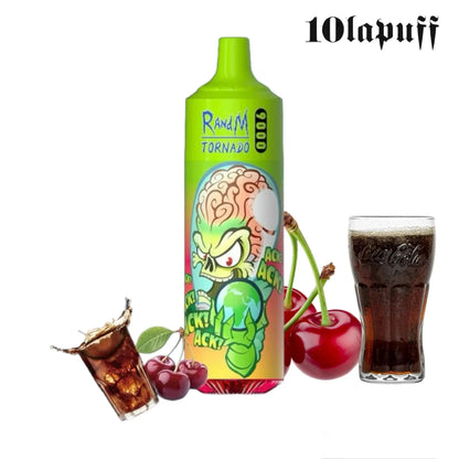 PUFF 9000 TORNADO RandM - Cherry cola - price 13.99 instead of 19.99 10lapuff PUFF 9000 TORNADO RandM - Cherry cola - price 13.99 instead of 19.99 10lapuff
