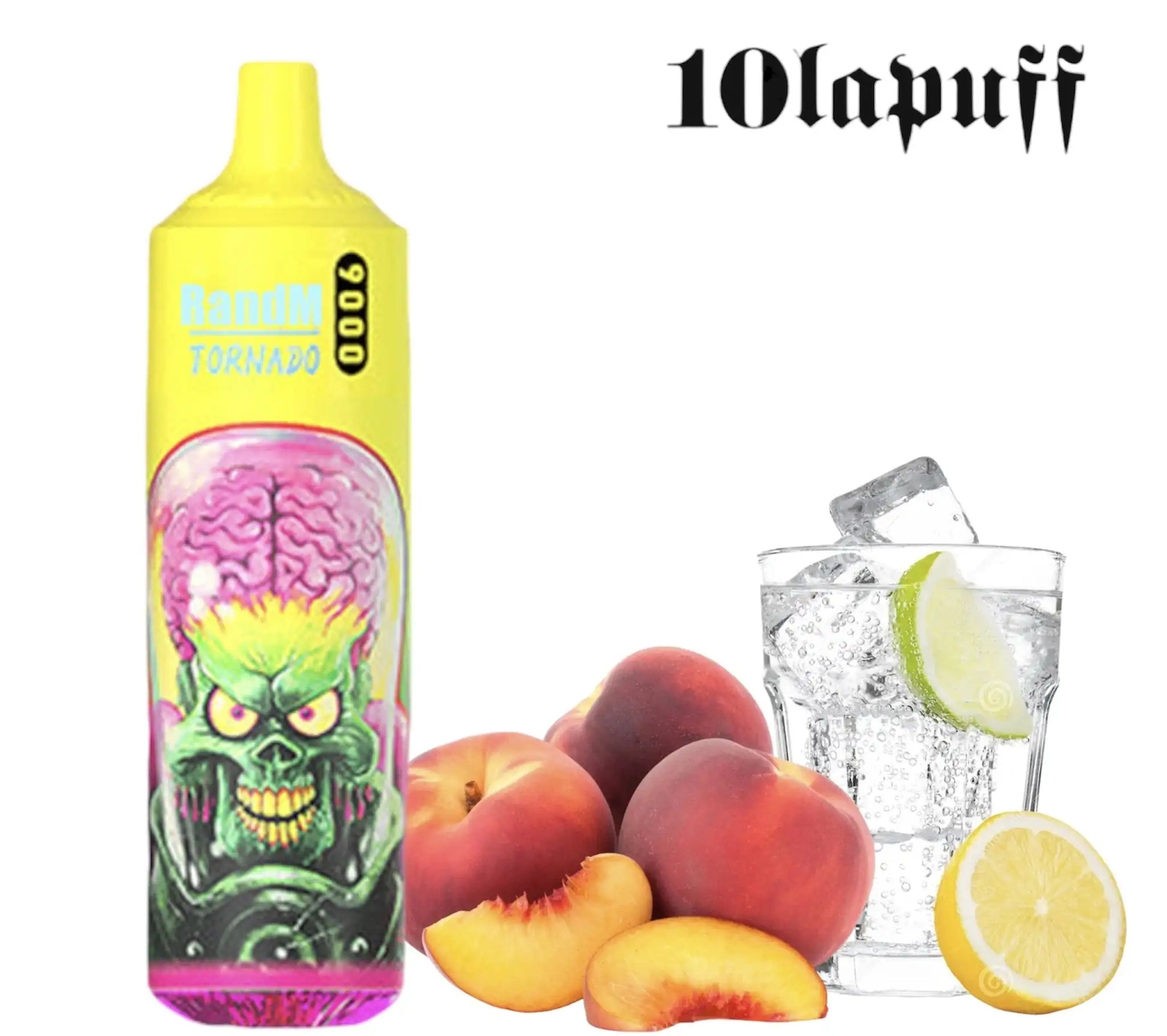 PUFF 9000 TORNADO RandM - Pche limonade - prix 13,99 au lieu de 19,99 10lapuff PUFF 9000 TORNADO RandM - Pche limonade - prix 13,99 au lieu de 19,99 10lapuff