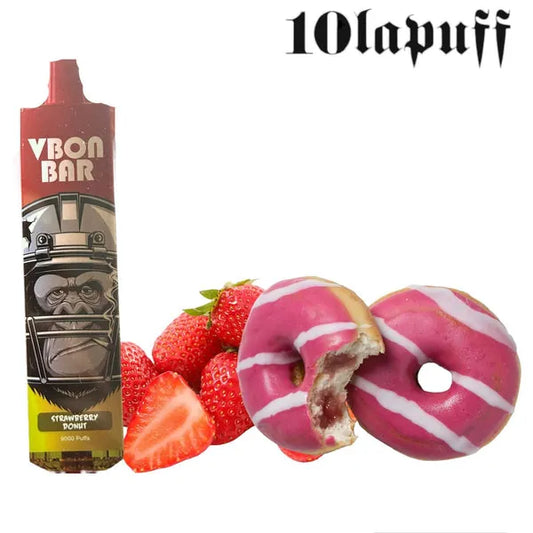 PUFF 9000 VBON - Fraise Donuts