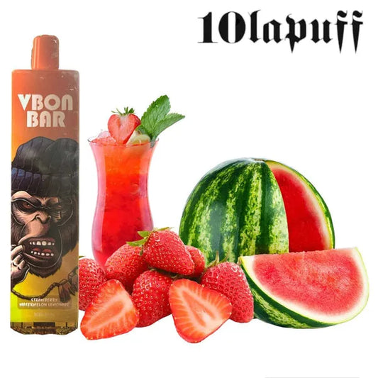PUFF 9000 VBON - Fraise Pastèque limonade