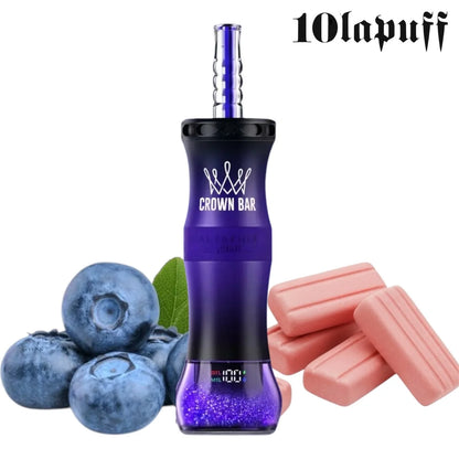 PUFF SHISHA 60K Al Fakher Crown Bar E-Hose X -Blueberry gum
