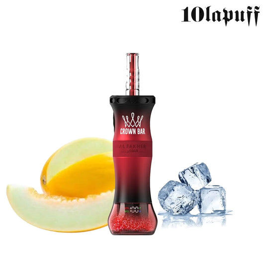 PUFF SHISHA 60K Al Fakher Crown Bar E-Hose X - Lush Ice
