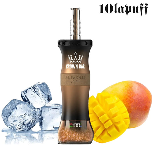 PUFF SHISHA 60K Al Fakher Crown Bar E-Hose X - Cool Mango