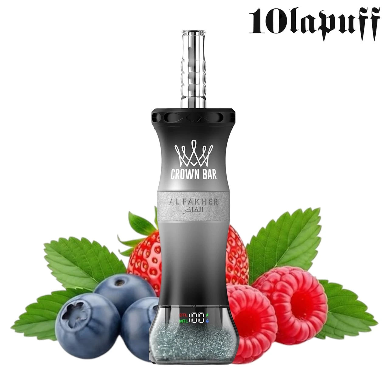 PUFF SHISHA 60K Al Fakher Crown Bar E-Hose X - Mixed Berry